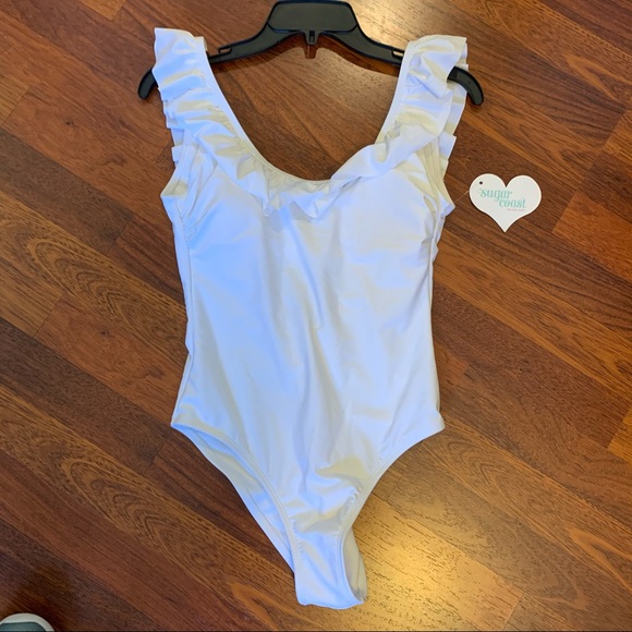 Sugar Coast One Piece Ruffle Swimsuit - Picture 7 of 8